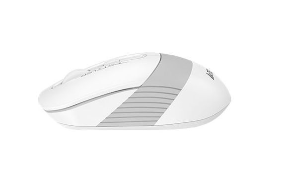 Миша комп'ютерна бездротова A4Tech Fstyler FB10CS Grayish White біла | Зображення 2