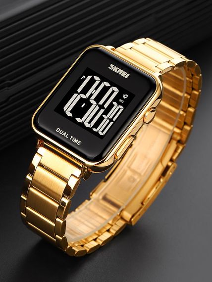 Чоловічий годинник Skmei 1852GD Gold | Зображення 5