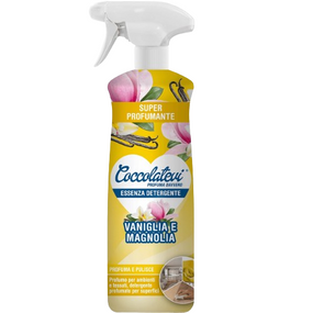 ЕСЕНЦІЯ COCCOLATEVI для навколишнього середовища та миючий засіб для поверхонь, АРОМАТ ВАНІЛЬ І МАГНОЛІЯ, 750 мл