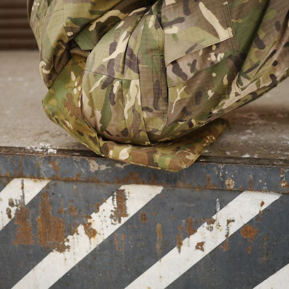 Тактичний каремат-сидушка Kiborg XL Кордура мультикам | Зображення 9