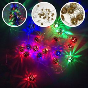 Гірлянди світлодіоди, Новорічні товари гірлянди, Гірлянда лампочна, Гірлянда з лампочок MH-64