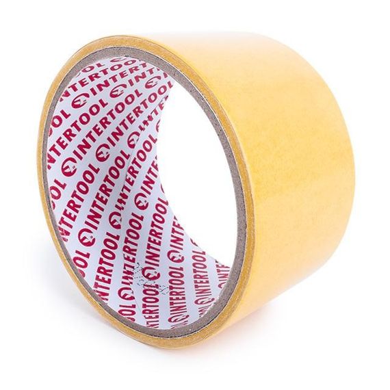 Скотч двосторонній 50 мм*5 м на поліпропіленовій основі INTERTOOL KT-09511 | Зображення 5