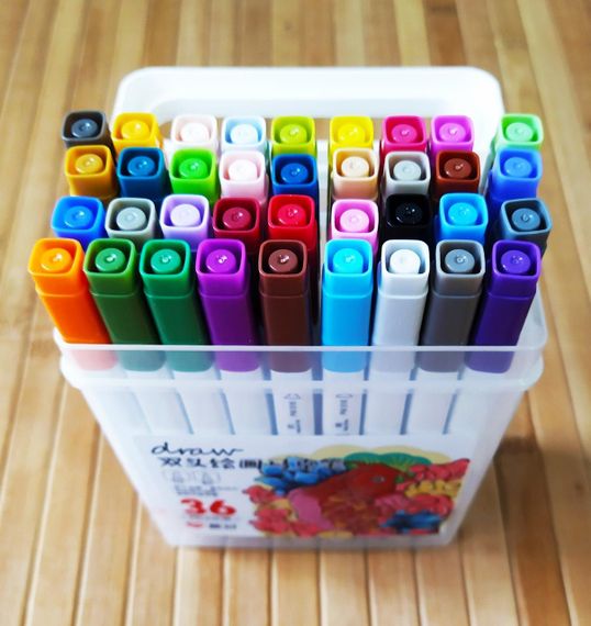 Скетч маркеры SketchMarker двусторонние для бумаги набор 36 шт  | Скет Маркер | SketchMarker | Зображення 3