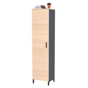 Шкаф офисный Loft Design LT-450-1900 антрацит борас