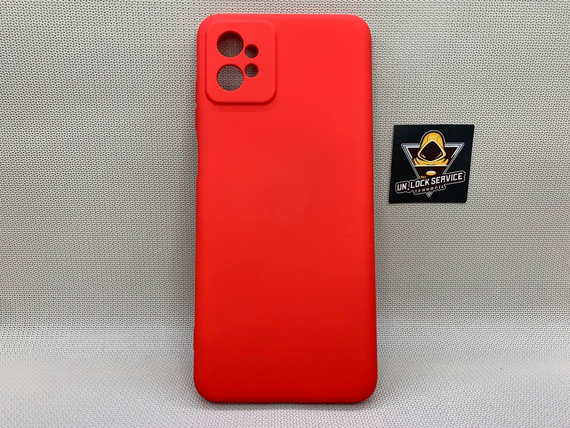 Motorola G32 SoftTouch Silicone Протиударний чохол софт тач Червоний
