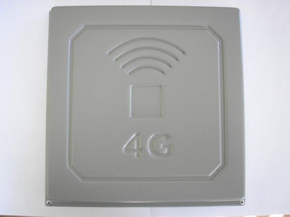 Антенна для интернета 4G Квадрат панельная 17 Дбi LTE GSM 2G, 3G, 4,5G, 5G 824-960 / 1700-2700 мГц | Зображення 1