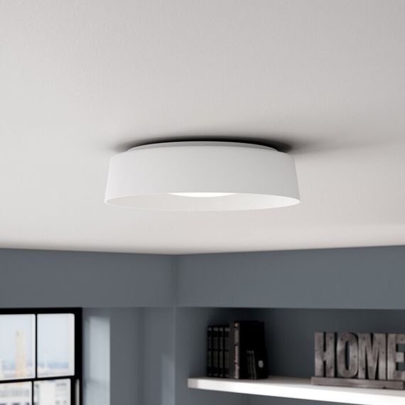 Светильник светодиодный настенно-потолочный накладной WBL-28C/30W*2 WH | Зображення 4