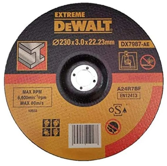 Круг відрізний DeWALT EXTREME 230х3.0х22.23 мм (DX7987)