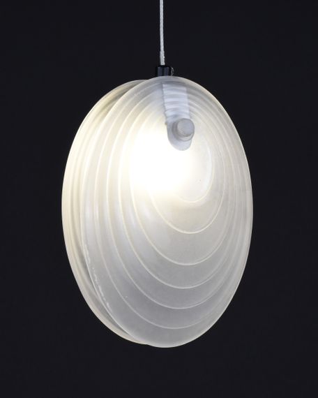 Люстра підвісна на 1 лампочку 27903 Чорний 30-150х15х8 см. | Зображення 2