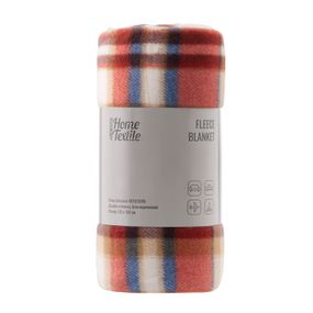 Плед Ardesto Fleece 130x160см, клітинка, біло-коричневий (ART0720PB)