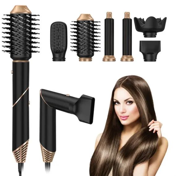 Багатофункціональний стайлер для волосся Hot Air Styler 6в1