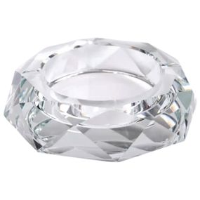 Декоративна попільничка для сигарет 14.5×4 см скляна попільничка настільна HP-4-129