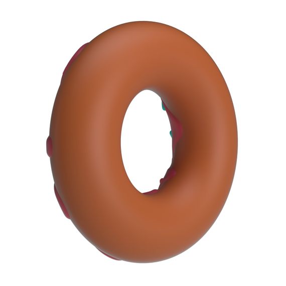 Ерекційне кільце - Pretty Love Berry Super Donut Silicone Cock Ring | Зображення 2