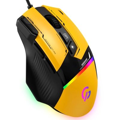 Мышка GamePro GM300Y USB Yellow/Black (GM300Y) | Зображення 7