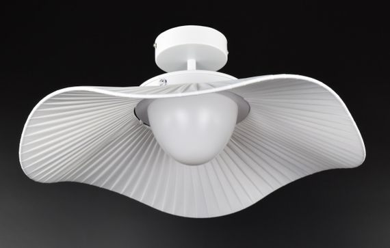 Люстра світлодіодна стельова LED світильник для квартири на стелю лед 26926 Білий 20х44х44 см. | Зображення 1