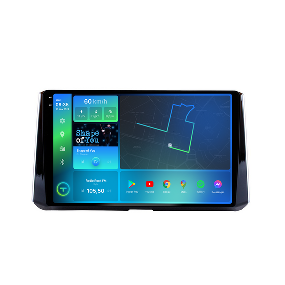 Штатна магнітола Torssen 2K Toyota Corola/Auris 18-19 F106128 4G Carplay DSP | Зображення 1