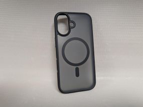 Чохол для iPhone 17 / Айфон 17, Soft Touch, протиударний, MagSafe, чорний