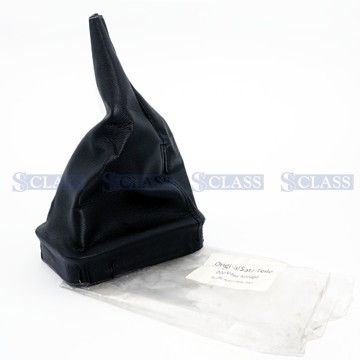 Пыльник кулисы с рамкой кож.зам. черный Mercedes Benz W202, Турция, МКП202,