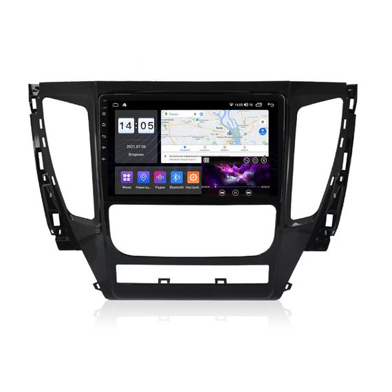Автомагнітола штатна Mitsubishi Pajero 2016-2018 Android 10.1 4/32 чорний XPRO (MER-14121_5649) | Зображення 2