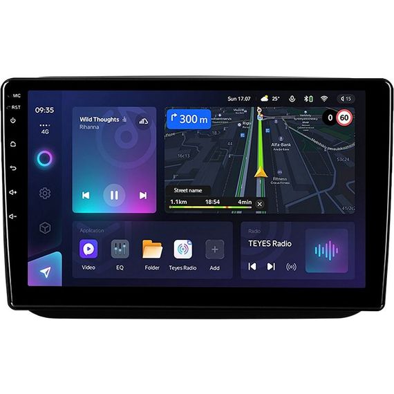 Штатна магнітола Teyes CC3L 4+32 Gb Skoda Fabia 2 2007-2014 10"