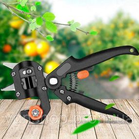Професійний щеплювальний секатор Titan Professional Grafting Tool для обрізання та щеплення дерев ZR-63