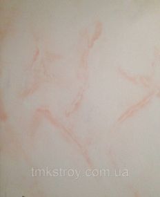 Панель пластиковая РИФ (мрамор розовый) 250*8*3000/6000мм
