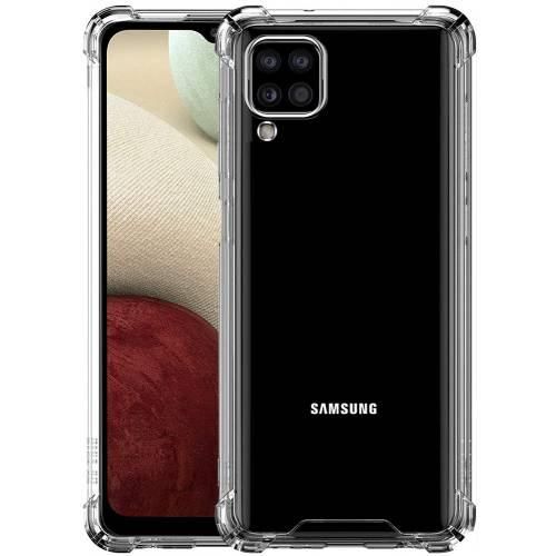 TPU чохол Getman Ease logo посилені кути для Samsung A12 5G прозорий