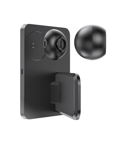 Бездротове зарядне Hoco CW33 Ultra-Charge 3-in-1 vertical wireless fast charger | Зображення 1