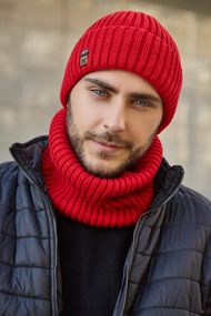 Мужской комплект «Бенджи» красный