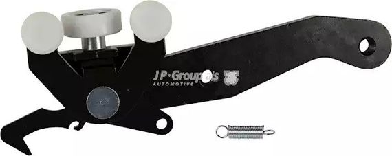 Ролик зсувних дверей (нижній/спереду) T5 03-(з кроншт.), JP Group (1188600980) | Зображення 2
