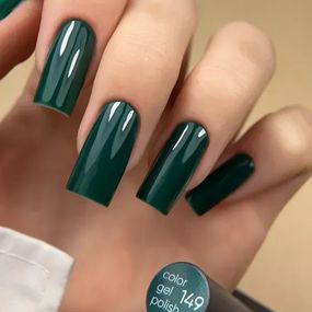 Гель-лак Valeri 149 "Темний ізумруд" 6мл