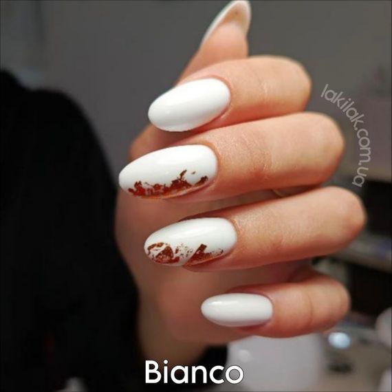 Белый гель для наращивания ногтей Польша Bianco 30мл