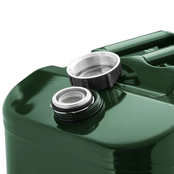 2E Каністра паливна вертикальна 40л метал 1мм 5.2кг | Зображення 1