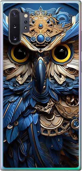 Чехол на Samsung Galaxy Note 10 Plus Сова v2 "5649u-1756-17620"