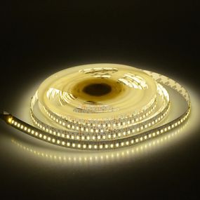 Светодиодная лента негерметичная теплый оттенок 12V 20.4W 3014 WW WHITE PCB IP20 1m (BY-029/204)