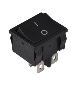 Перемикач KCD1-6-202 B/B 1 клавіша чорний Ny95500727