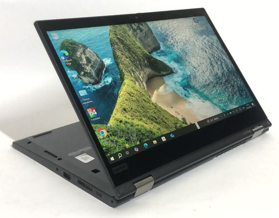 Ультрабук-трансформер Б-клас Lenovo Thinkpad L13 Yoga Gen 2 / 13.3" (1920x1200) IPS Touch / Intel Core i3-1115G4 (2 (4) ядра по 3.0 - 4.1 GHz) / 8 GB DDR4 / 256 GB SSD / Intel UHD Graphics / WebCam / Win 10 Pro б/в | Зображення 9