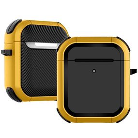 Футляр противоударный Black ed. для наушников Airpods 1/2 Yellow