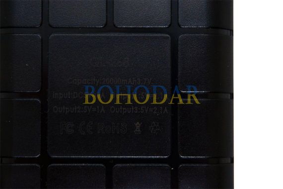 Повербанк MOBILE POWER QL-268 UNIVERSAL чорний 20000 mAh POWERBANK LCD з ліхтариком UNIVERSAL 100% HIGH SPEED 3xUSB 2.1A Польща! | Зображення 8