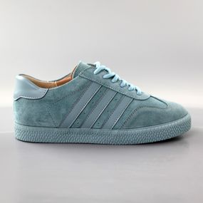 Кеди жіночі замшеві 591659 Бірюзові 36 37 38 39 40 41