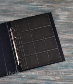Альбом для монет Hobby Collection Classic Optima Holder + 10 листів (на 120 холдерів) + прокладочні листи