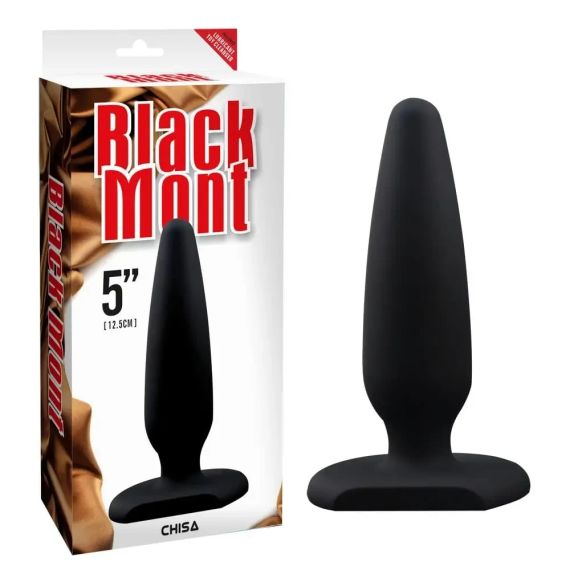 Анальный плаг Chisa Black Mont, черный, XL Sex Aura