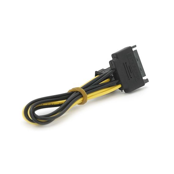 Кабель-переходник для питания процессора 6P->SATA | Зображення 1