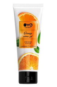 Універсальний ароматизований зволожуючий гель-лубрикант OYO - Orange aroma gel, 75 ml Sex Aura