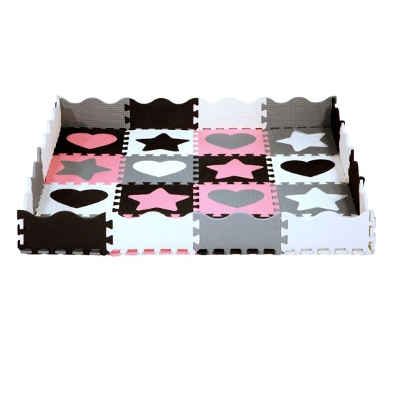 Развивающий коврик-пазл Nils Fun из 36 мягких элементов | Зображення 1