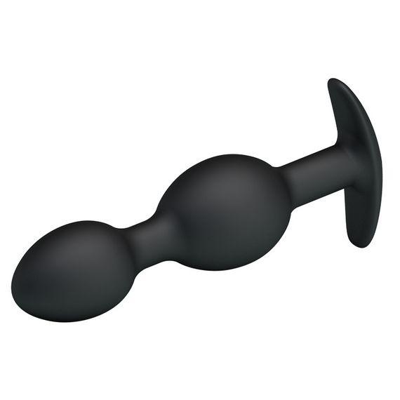 Анальная пробка - Pretty Love Special Anal Stimulation Anal Balls 4.92" Black sexstyle | Зображення 10