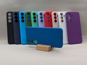 Samsung Galaxy S25 FE | Протиударний чохол | Soft Touch | Синій