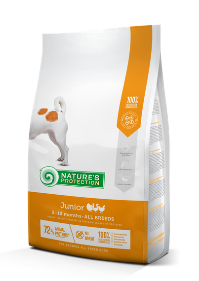 Корм Nature's Protection Junior All Breeds для цуценят всіх порід 2 кг
