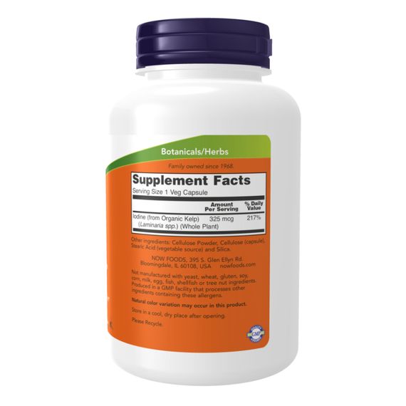 Kelp 325mcg Of Natural Lodine - 250 vcaps | Зображення 1