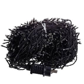 Гирлянда Рождественская фея уличная 100 (м) 1000 LED черный провод Мультиколор CF1000L100MBML